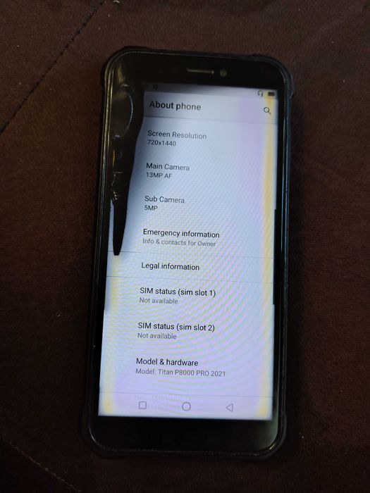 Телефон Titan P8000 PRO2021