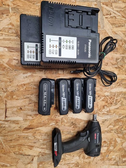 Panasonic Filetanta Masina Impact Acumulator 18V 14,4V Incarcator