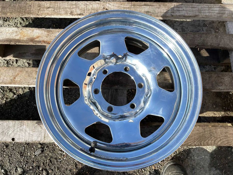 16 джанта 6х139,7 Toyota Land Cruser 6J Хром 110мм