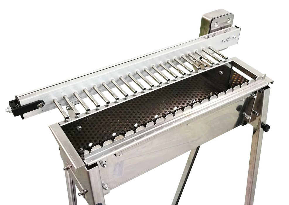 Grill inox pe carbuni pentru frigarui-Tecnoroast Italia