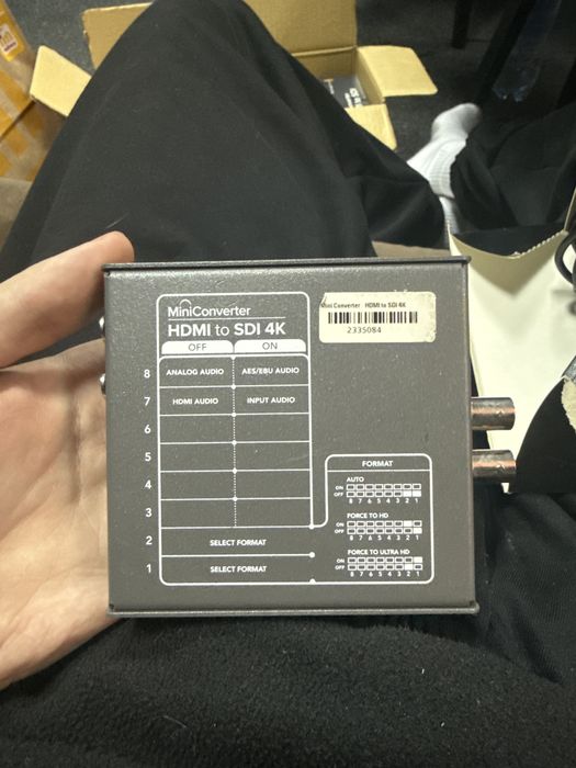 Blackmagic Mini Converter HDMI to SDI 4K