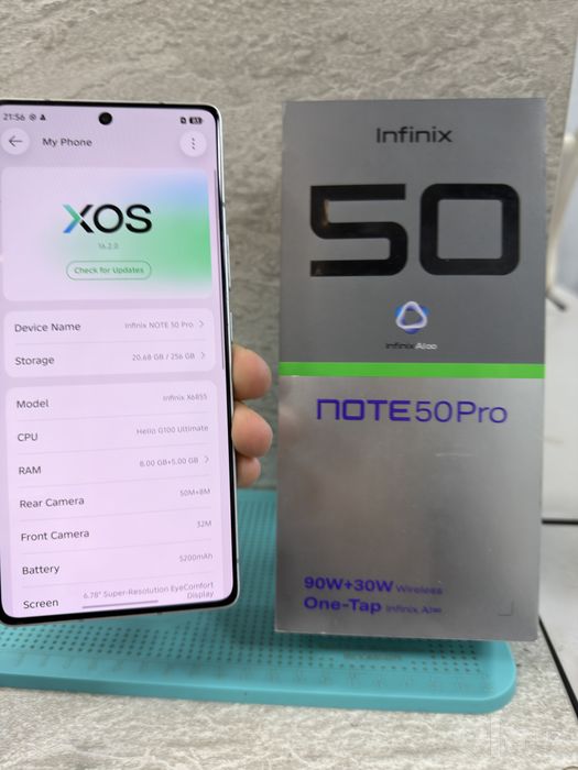 Infinix Note50 pro 8/256 gb ideal