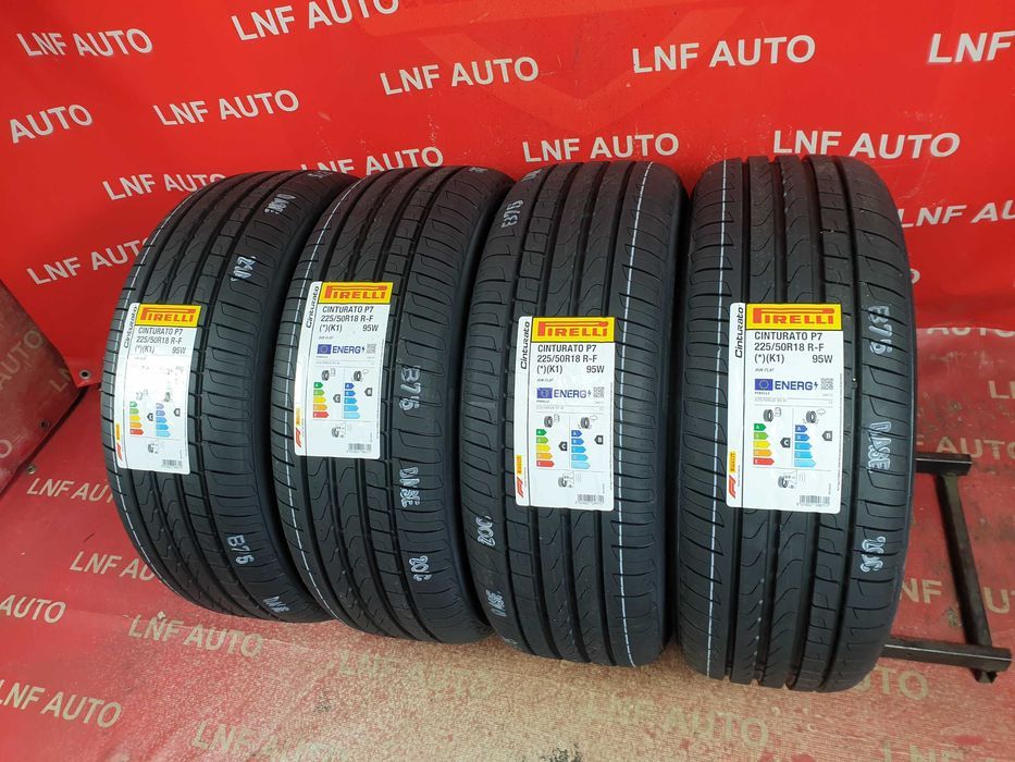 anvelope de vara - 225/50/18 - pirelli - noi - dot 2022 rft run flat