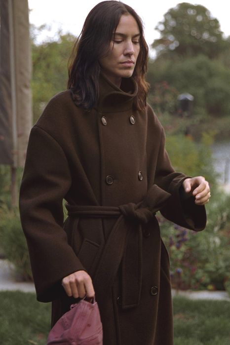 палто 100% вълна zara