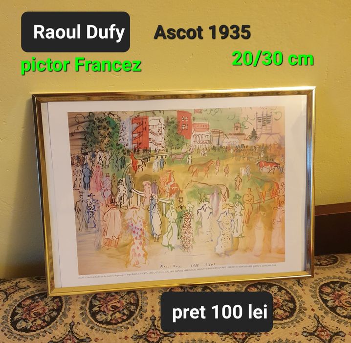 Tablouri : Natura Moarta si Ascot