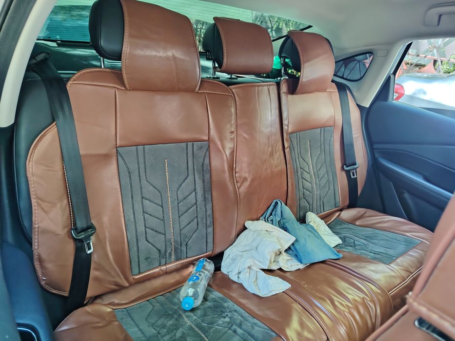 Авточехлы комплект кожзам плотные