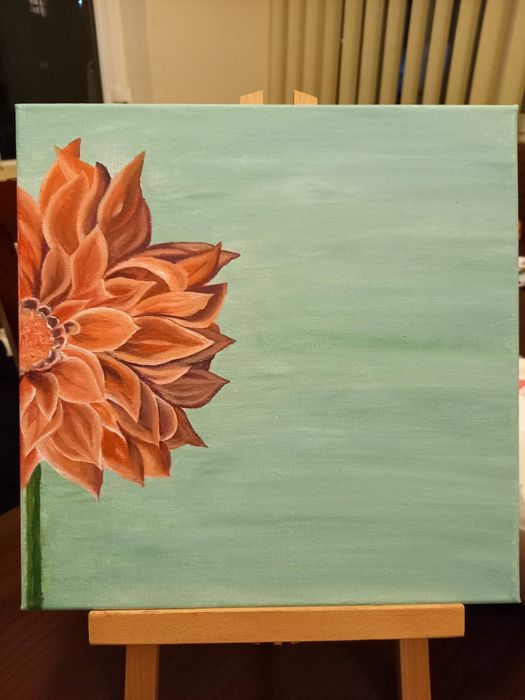 Tablou pictat la comanda