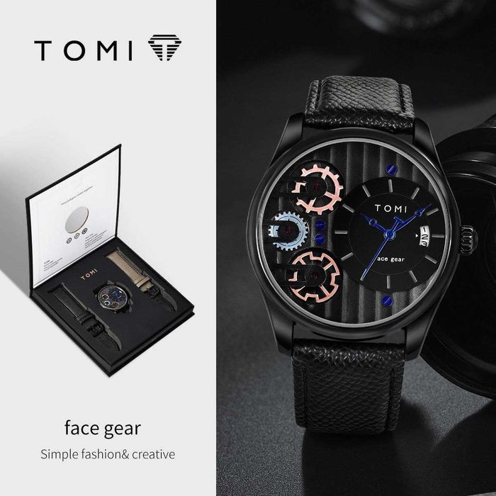 TOMI Classic Кварцевые наручные часы