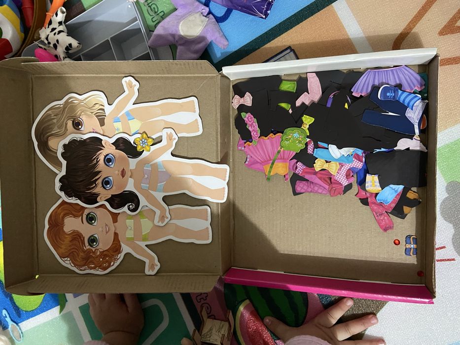 Магнитные куклы с одеждой