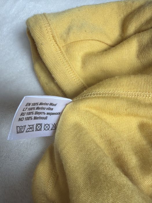 Балаклава шапка-шал от фина мериносова вълна 1-3 години