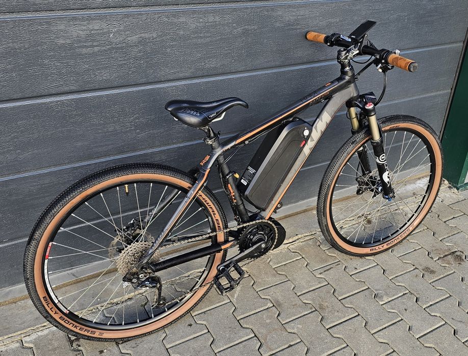 KTM MTB electric Bafang 750W (1200W peak), baterie 48V 20Ah 960Wh, Fox