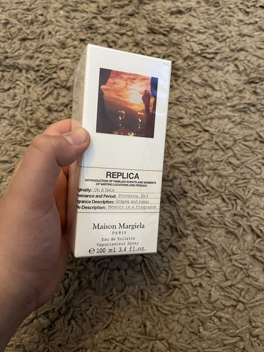 parfum maison margiela replica on a date