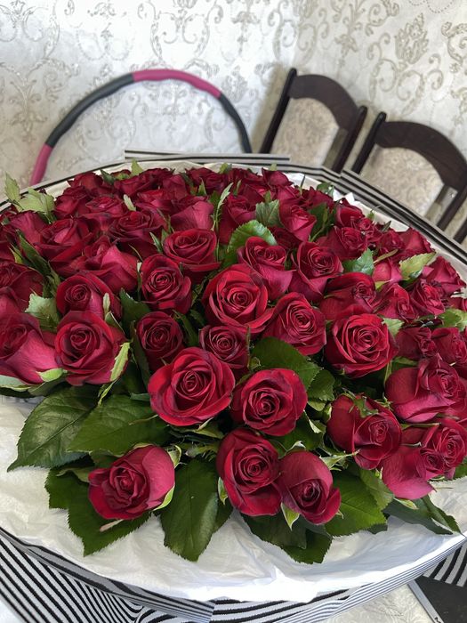 букет из 101 розы