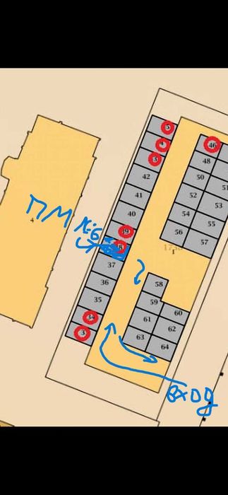 Подземно паркомясто под наем в кв. Трошево, Варна - 80 евро