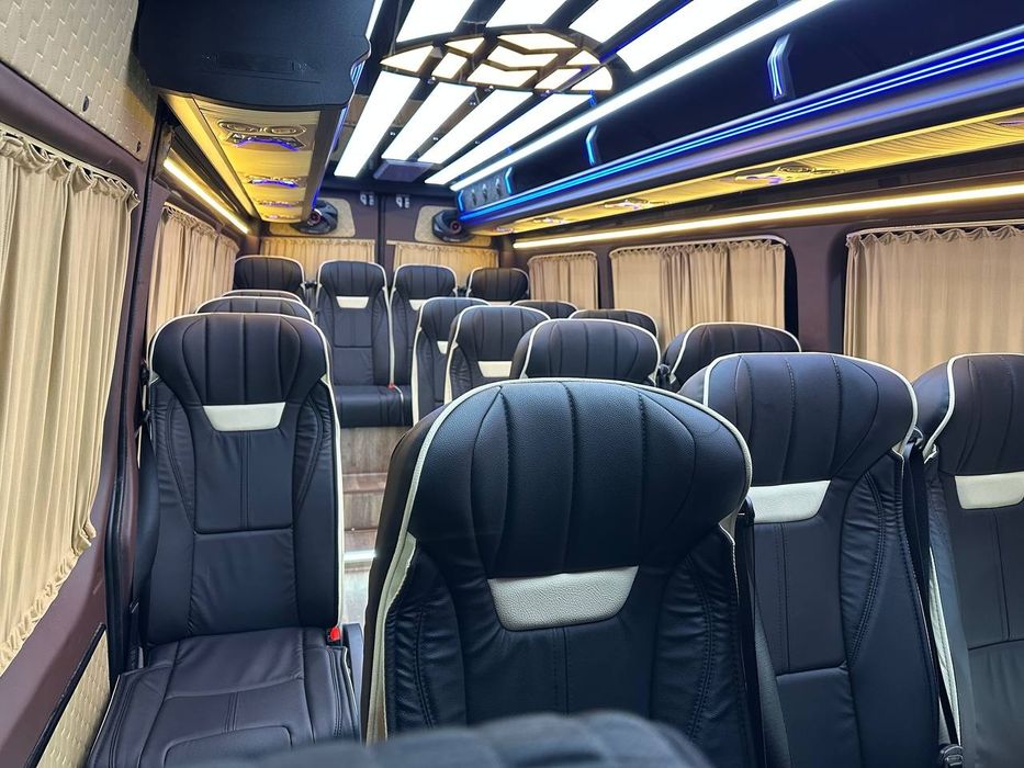 Mikroavtobus , Mercedes, Sprinter 18 kishilik, transfer xizmati,  н