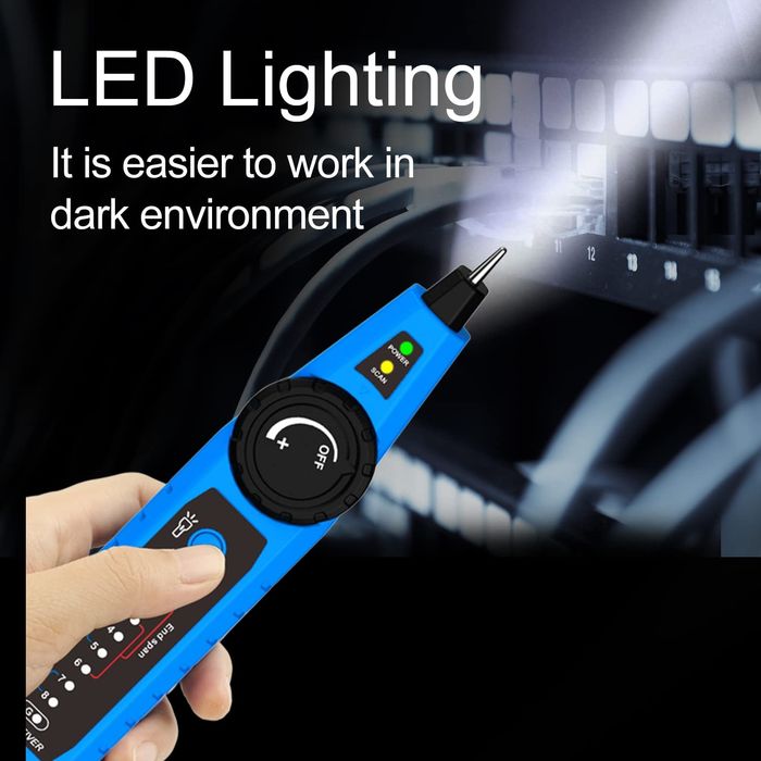 # Noyafa NF-810 PoE Тестер Сетевой кабельный Network Wire cable tester