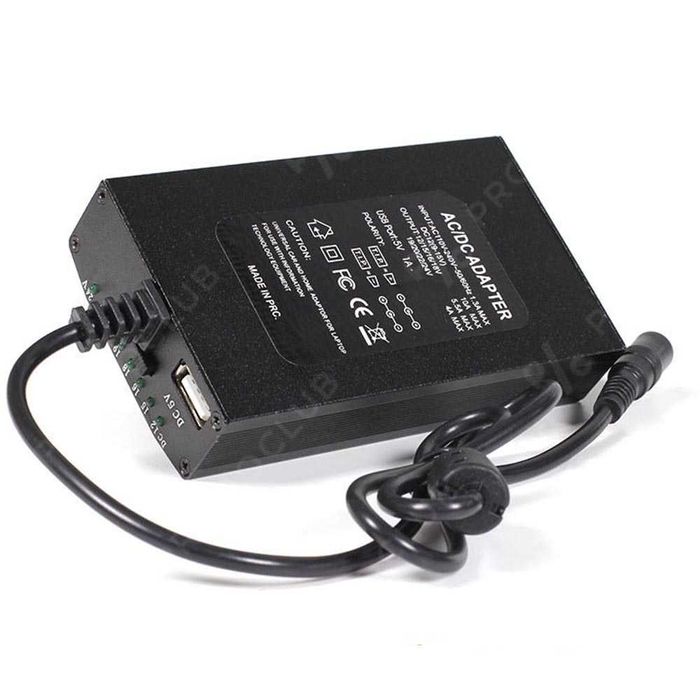 Универсално зарядно Automat, за лаптопи, 120W, Комбинирано 12V / 220V