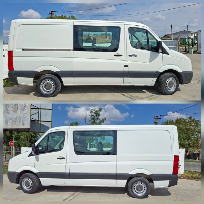 Vw Crafter 6 loc 2012 2.0 tdi 136cp E5 Climă Rate Factura Garanție