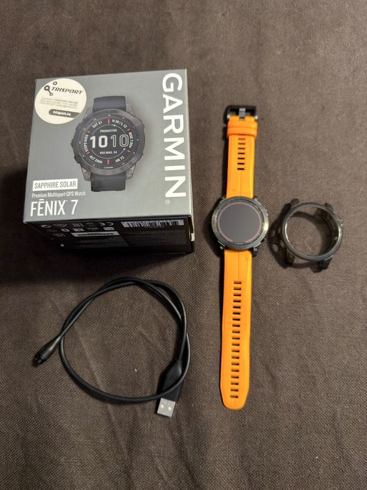 Garmin Fenix 7 Solar Sapphire Titanium