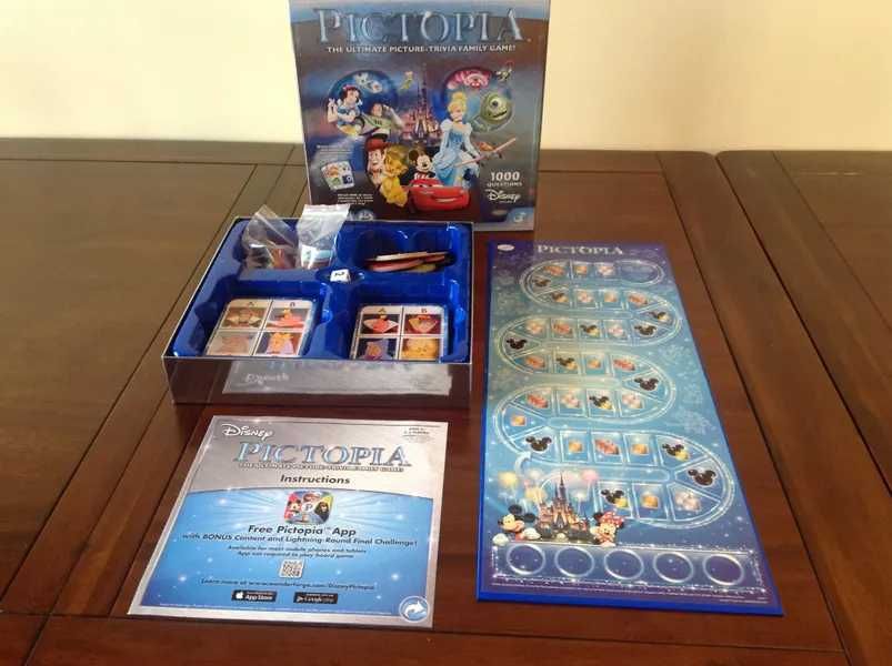 Pictopia: Disney Edition joc de societate board game boardgame