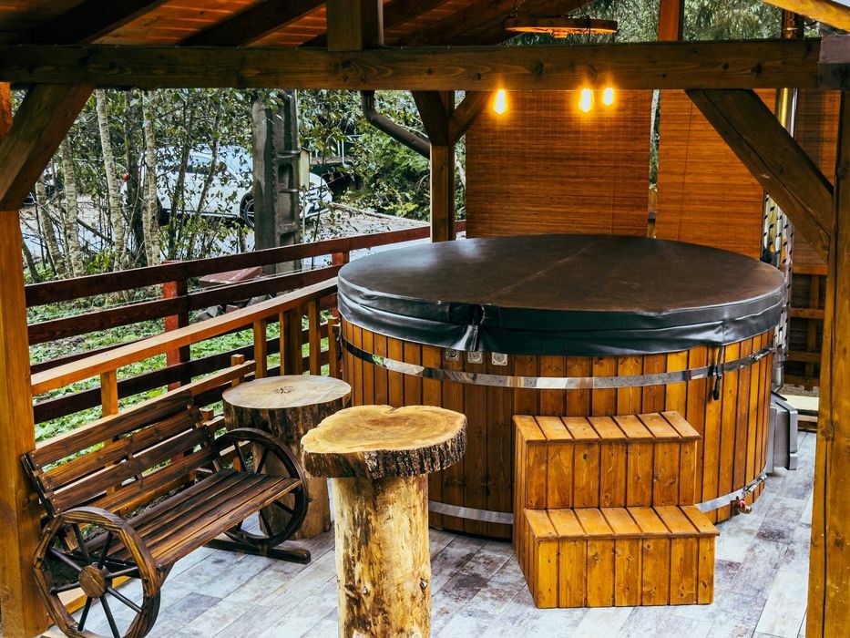 Cabana de inchiriat in Salard, jud. Mures zona linistita, cu ciubar, sauna si foisor