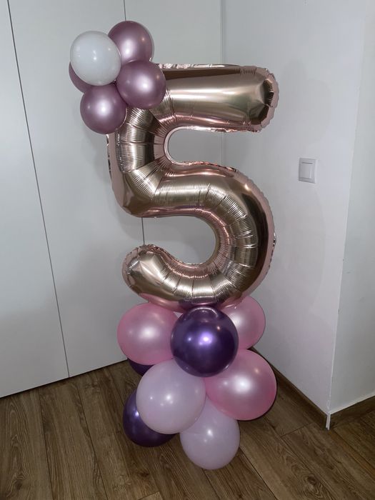 Baloane  Cifra diferita culori