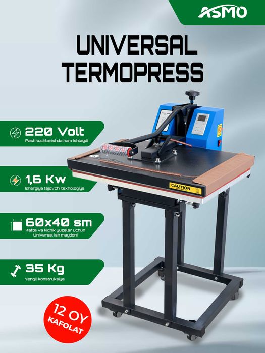 Universal termopress uskunasi