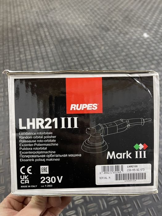 Masina polish orbitala Rupes noua