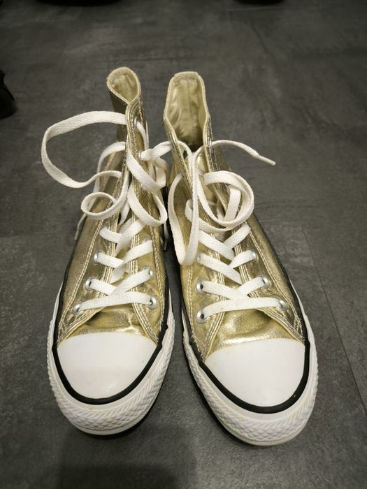 Златисти Кецове CONVERSE, 38 номер
