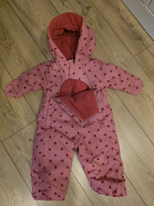 Salopeta Petit Bateau 12 luni mărime 74