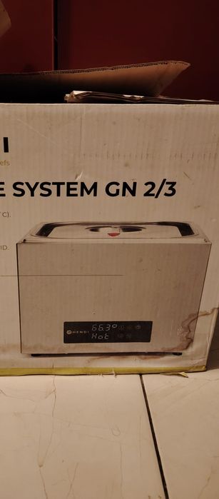 Aparat de gătit în vid Hendi nou nefolosit