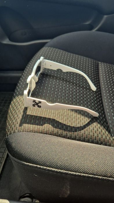 Ochelari Off White Cady albi