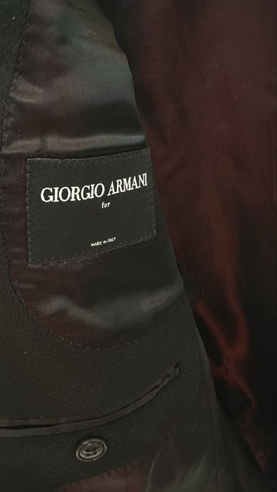 Мужское пальто GIORGIO ARMANI