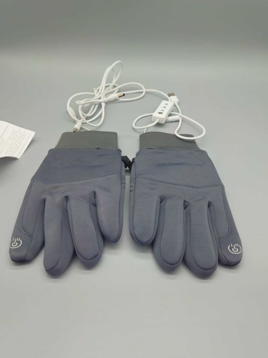 USB отопляеми ръкавици с контролер и 3 степени на топлина (37/40/45°C)