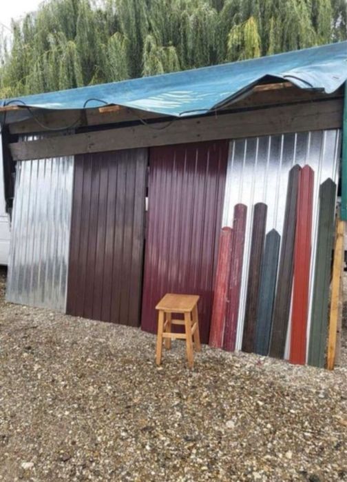 Tabla cutata colorata