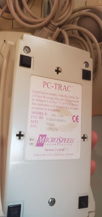 Mouse Trackball PC-TRAC Model PD-230