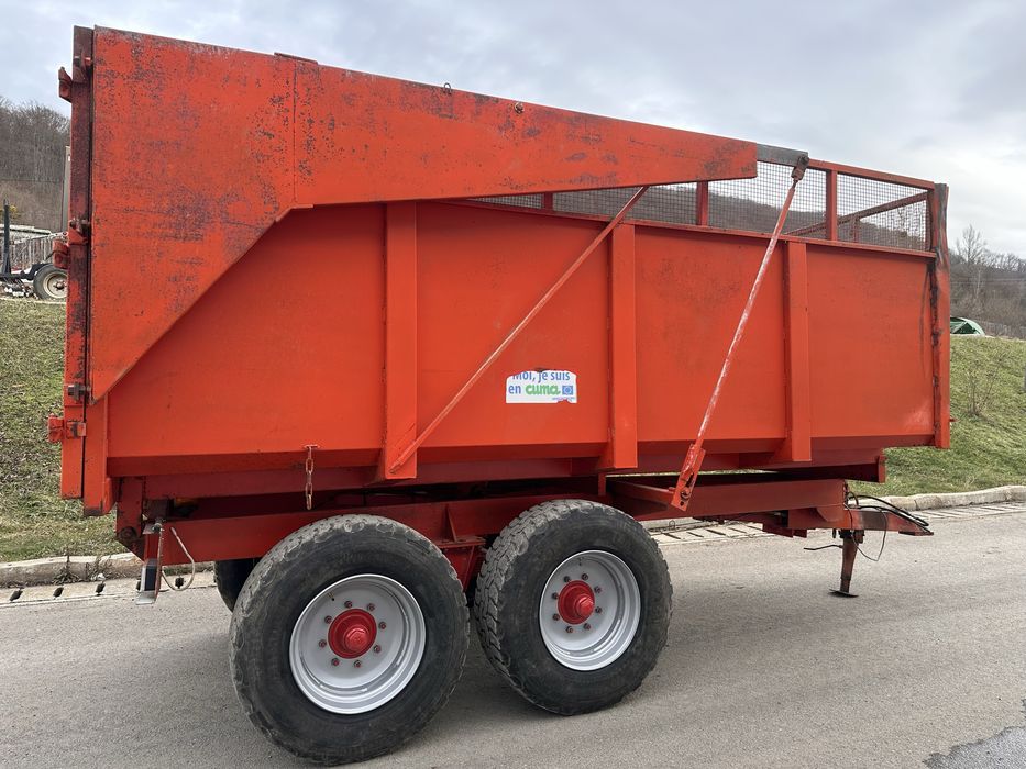 Remorca tandem, bena cereale Moline SB12