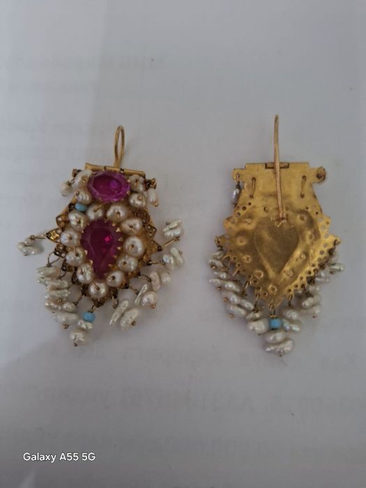 Золотые серьги Бухарские