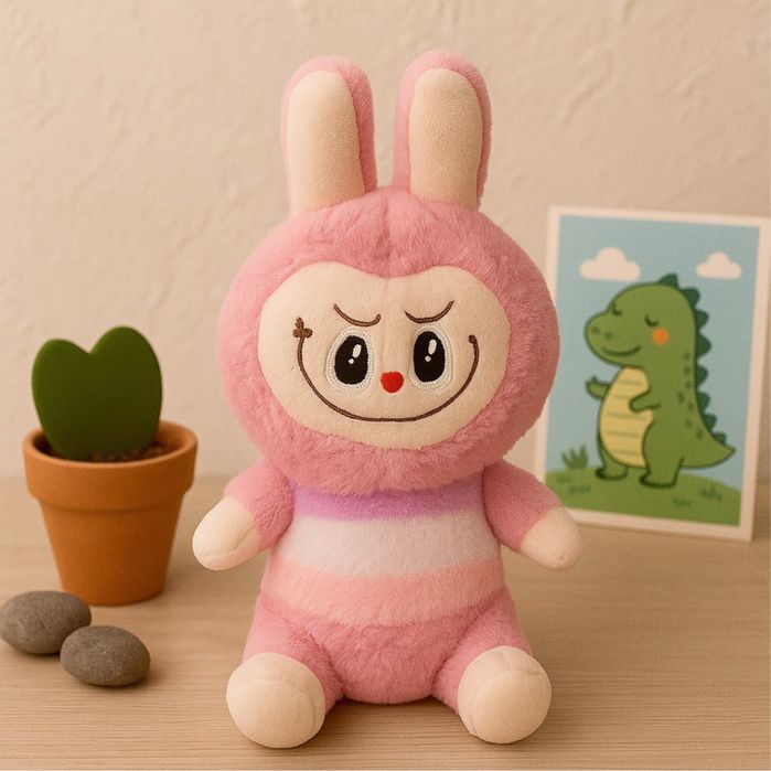 Очарователна плюшена играчка Лабубу – 25 см