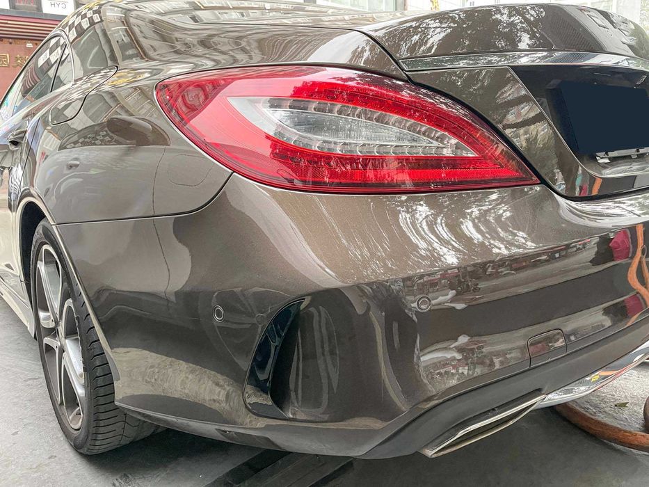 Ornamente Splitere Flapsuri Bara Spate Mercedes CLS W218 AMG