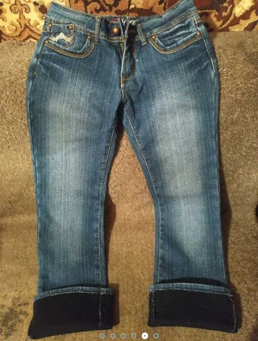 Джинсы женские тёплые