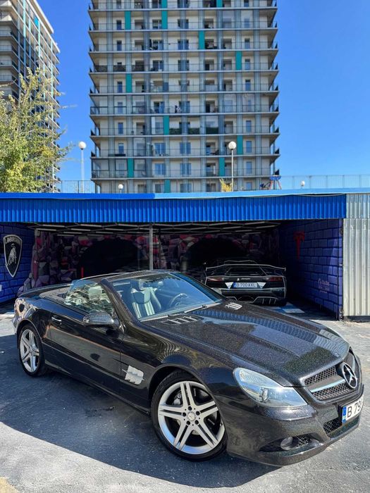 Mercedes SL / volan CUSTOM / Subwoofer / navigatie / evacuare  clapeta