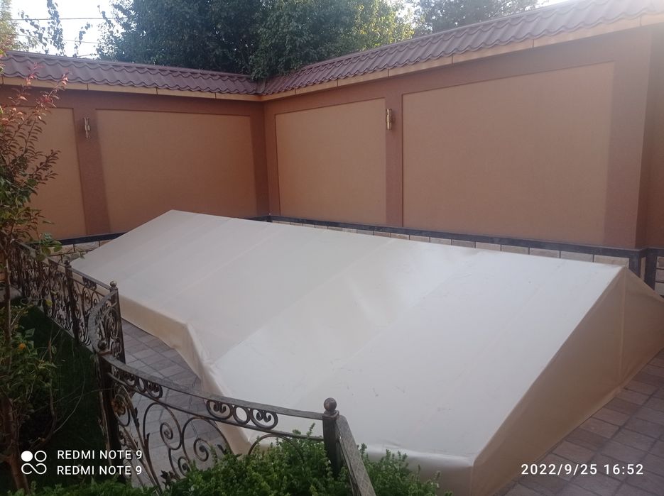 Тент банер маскитни сетка навес закрыть бассейн закрыть