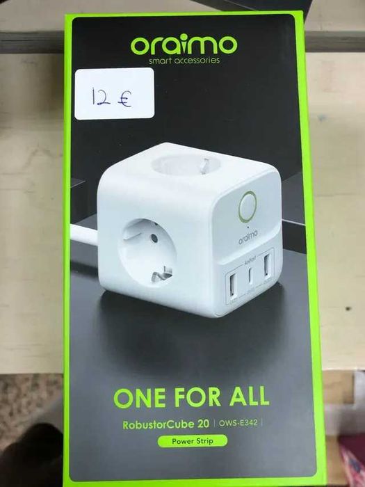 Многопортово устройство Oraimo OWS-Е342, 20 W, Зареждайте 6 устройства