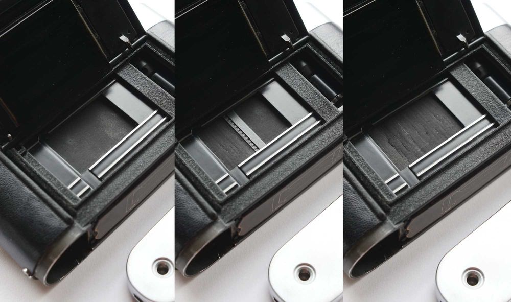 Leica MD + quickload film spool. Aparat pe film 35mm