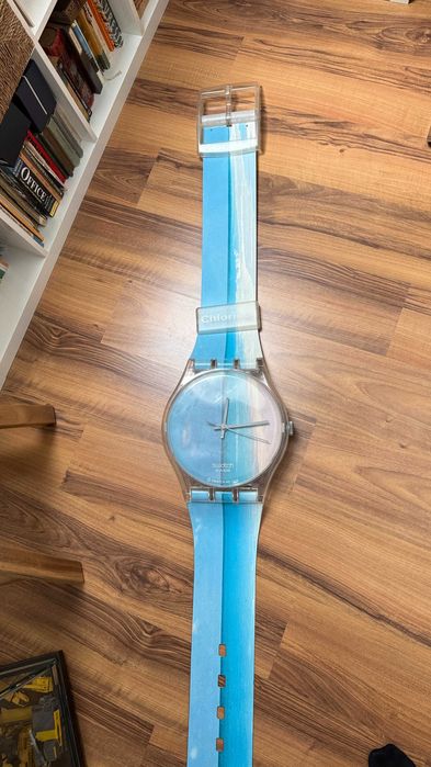 Ceas peret swatch chlorine model rar deosobit gigantic