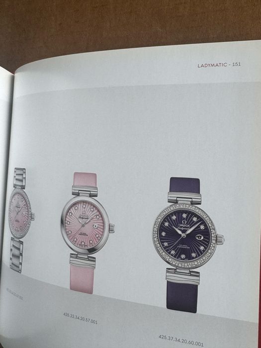 Руски официален каталог на часовник Omega