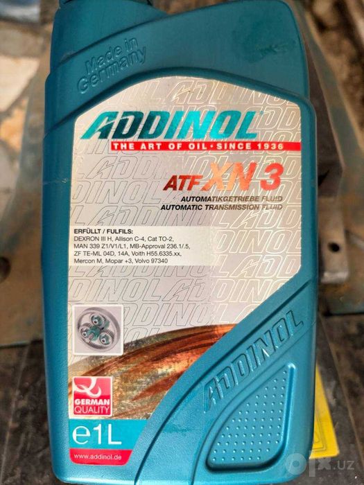 ADDINOL ATF XN 3 1L Германия — масло для АКПП