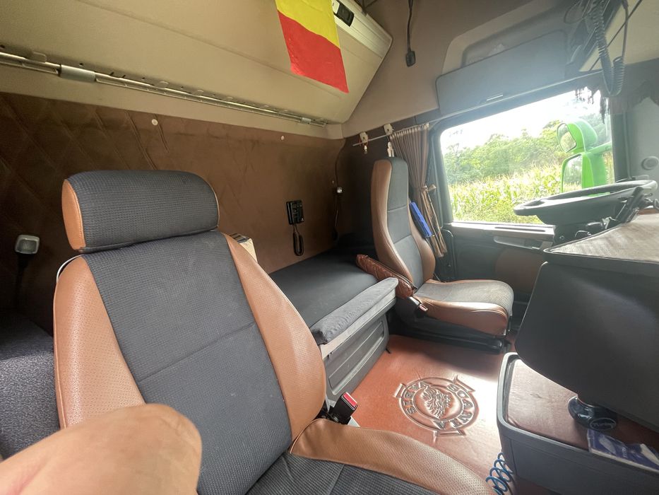 Scania r420 motorul gazeaza