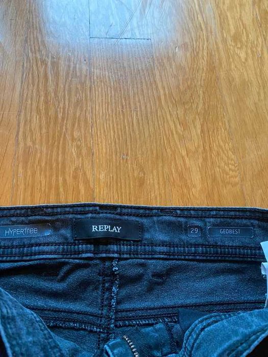 REPLAY blugi joggjeans pt barbati, marime W29 [talie 39cm]